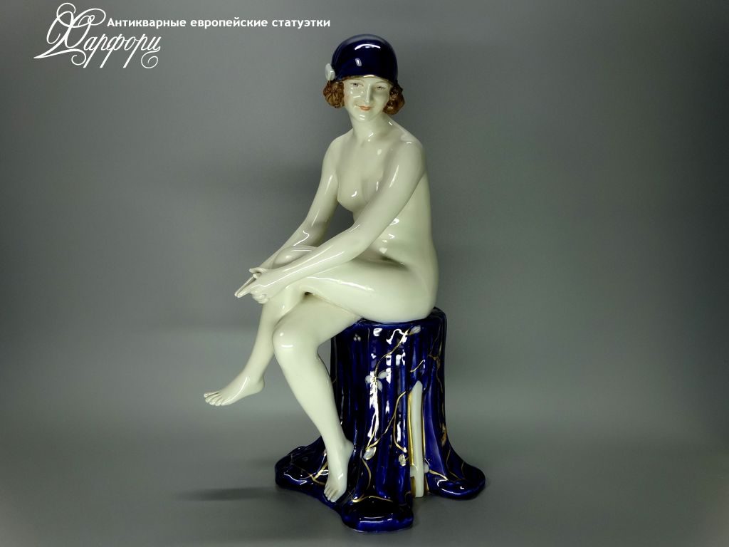Фарфор, статуэтка, антиквариат, Германия, Royal Dux 2439/62А